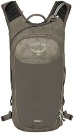Osprey Berm 8 Hydration Pack - Pediment Gray Dust MPN: 10007269 UPC: 810165744837 Hydration Packs Berm Hydration Pack