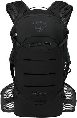Osprey Raptor LT 12 Hydration Pack - Black MPN: 10007257 UPC: 810165744684 Hydration Packs Raptor LT Hydration Pack