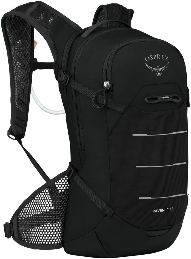 Osprey Raven LT 12 Hydration Pack - Black MPN: 10007260 UPC: 810165744707 Hydration Packs Raptor LT Hydration Pack
