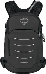 Osprey Syncro 20 Hydra Pack - Raven Black MPN: 10007302 UPC: 810165745209 Hydration Packs Syncro Men's Hydration Pack