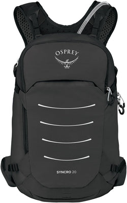 Osprey Syncro 20 Hydra Pack - Raven Black MPN: 10007302 UPC: 810165745209 Hydration Packs Syncro Men's Hydration Pack