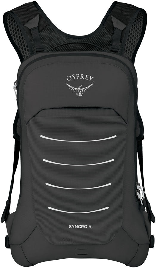 Osprey Syncro 5 Hydration Pack - Raven Black MPN: 10007296 UPC: 810165745148 Hydration Packs Syncro Men's Hydration Pack