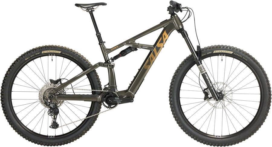 Salsa Moraine Cues 10 Ebike - 29", Aluminum, Coffee Black, Small MPN: 06-003339 UPC: 657993353646 E-Mountain Bike Moraine Cues 10 Ebike - Coffee Black