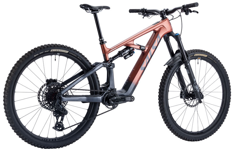 Salsa Moraine C X0 AXS Transmission Ebike - 29", Carbon, Charcoal / Red Cedar, Large MPN: 06-003389 UPC: 657993354001 E-Mountain Bike Moraine C X0 Transmission Ebike - Charcoal/Red Cedar