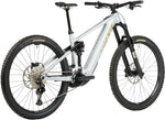 Salsa Notch Deore 12 Ebike - 29", Aluminum, Silver, X-Large - E-Mountain Bike - Notch Deore 12 Ebike - Silver