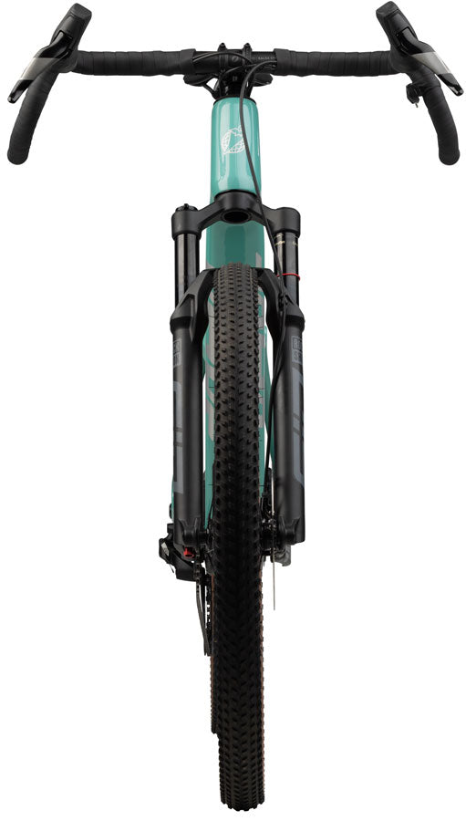 Salsa Wanderosa C Apex Eagle Ebike - 29", Carbon, Sea Green, Medium - Ebike - Wanderosa C Apex Eagle Ebike - Sea Green