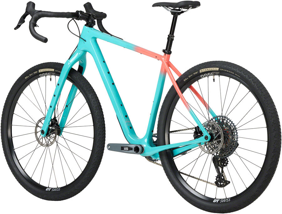 Salsa Cutthroat C Rival GX AXS Transmission Bike - 29", Carbon, Teal Fade, 60cm MPN: 06-003424 UPC: 657993387085 All-Road Bike Cutthroat C Rival GX AXS Transmission Bike - Teal Fade