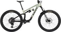 Salsa Blackthorn 145 C XO AXS Transmission Bike - 29", Carbon, CoffeeBlack / Sage, Medium MPN: 06-003615 UPC: 657993411056 Mountain Bike Blackthorn 145 C XO Eagle AXS Transmission Bike - Coffee Black/Sage