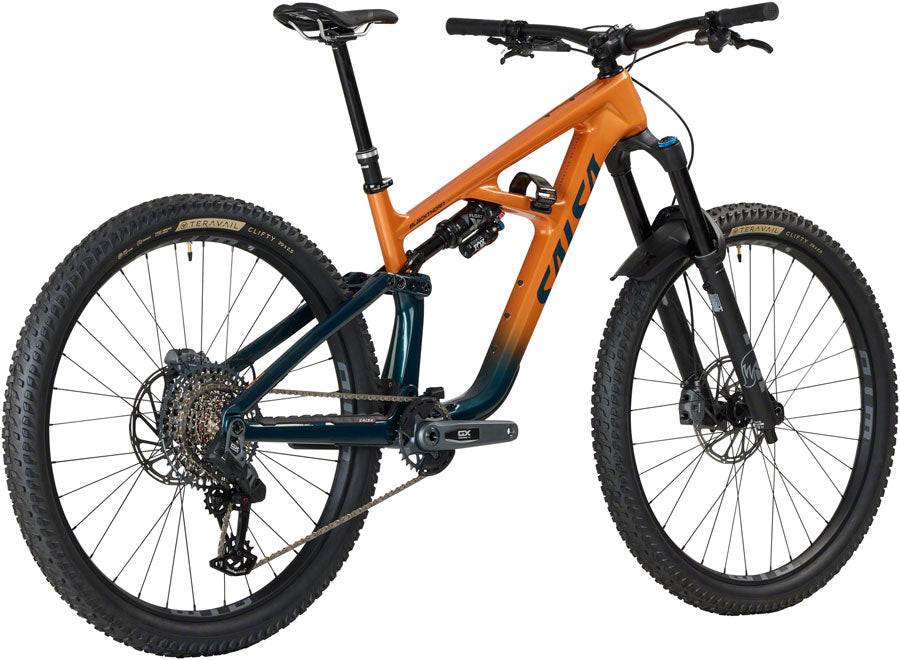 Salsa Blackthorn 145 C GX AXS Transmission Bike - 29", Carbon, Slate / Terracotta, X-Large MPN: 06-003615 UPC: 657993411179 Mountain Bike Blackthorn 145 C GX Eagle AXS Transmission Bike - Slate/Terracotta