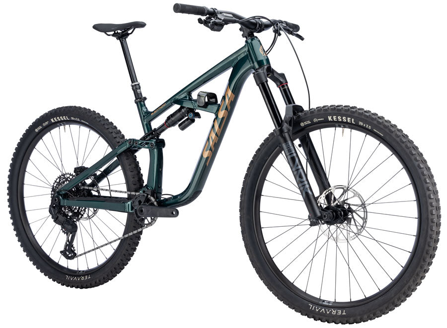 Salsa Blackthorn 145 Eagle 70 Transmission Bike - 29", Aluminum, Black Spruce, Medium - Mountain Bike - Blackthorn 145 Eagle 70 Transmission Bike - Black Spruce