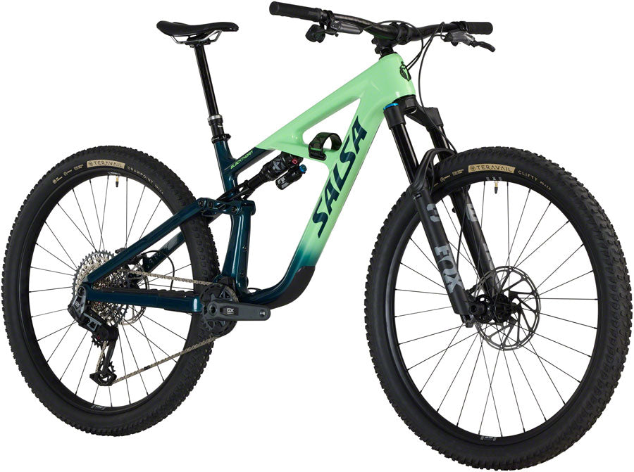 Salsa Blackthorn 125 C GX AXS Transmission Bike - 29", Carbon, Slate / Citrus, Medium - Mountain Bike - Blackthorn 125 C GX Eagle AXS Transmission Bike - Slate/Citrus