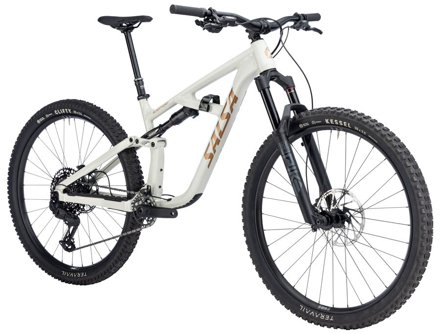 Salsa Blackthorn 125 Eagle 70 Bike - 29", Aluminum, Vapor Gray, Small - Mountain Bike - Blackthorn 125 Eagle 70 Transmission Bike - Vapor Gray