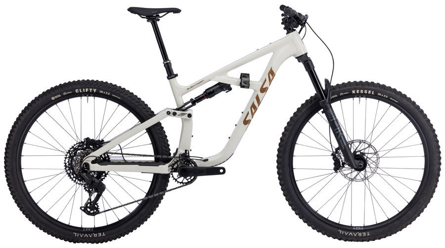 Salsa Blackthorn 125 Eagle 70 Bike - 29", Aluminum, Vapor Gray, Medium MPN: 06-003624 UPC: 657993416563 Mountain Bike Blackthorn 125 Eagle 70 Transmission Bike - Vapor Gray