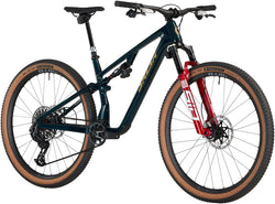 Salsa Spearfish C Deluxe X0 AXS Transmission Bike - 29", Carbon, Midnight Carbon, Small - Mountain Bike - Spearfish C Deluxe X0 AXS Transmission Bike - Midnight Carbon