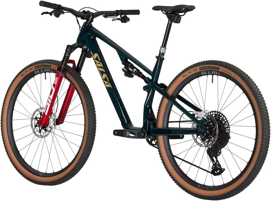 Salsa Spearfish C Deluxe XO AXS Transmission Bike - 29", Carbon, Midnight Carbon, X-Small - Mountain Bike - Spearfish C Deluxe XO AXS Transmission Bike - Midnight Carbon