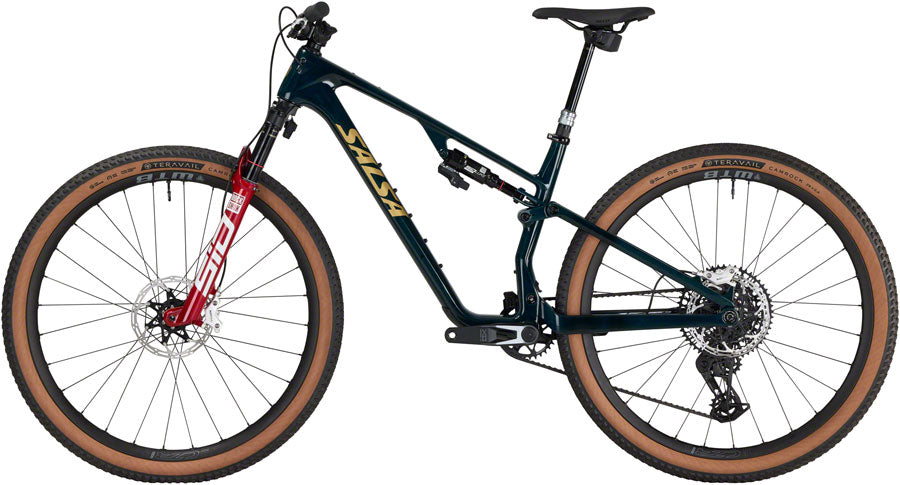 Salsa Spearfish C Deluxe XO AXS Transmission Bike - 29", Carbon, Midnight Carbon, X-Small MPN: 06-003627 UPC: 657993413944 Mountain Bike Spearfish C Deluxe XO AXS Transmission Bike - Midnight Carbon