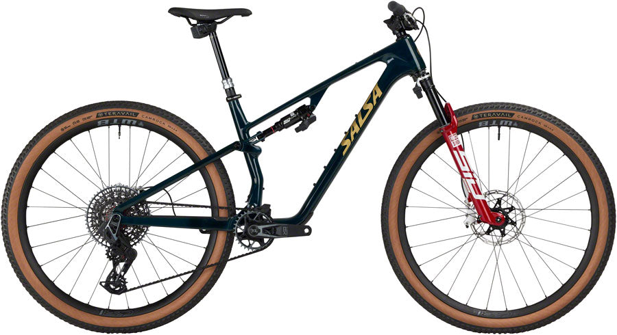 Salsa Spearfish C Deluxe XO AXS Transmission Bike - 29", Carbon, Midnight Carbon, X-Large MPN: 06-003627 UPC: 657993414026 Mountain Bike Spearfish C Deluxe XO AXS Transmission Bike - Midnight Carbon