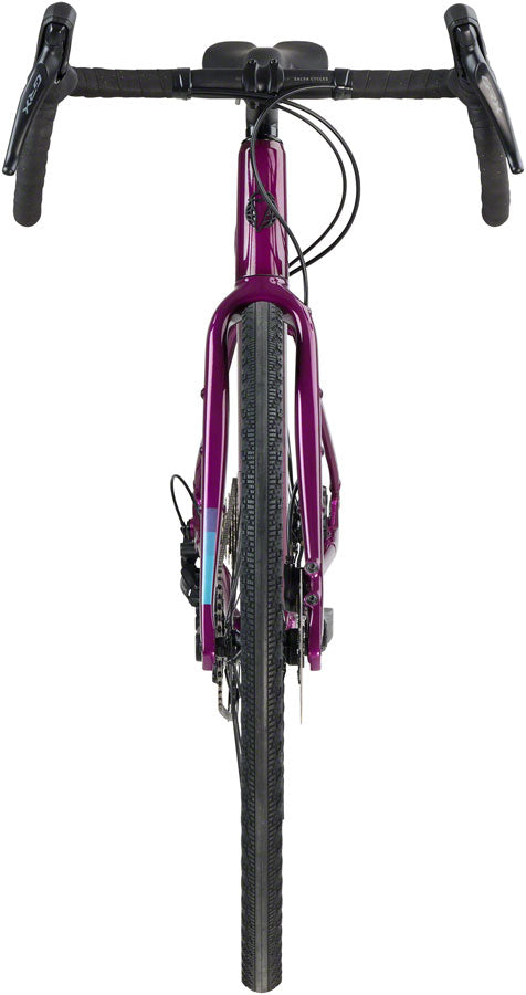 Salsa Journeyer Drop Bar GRX 610 1x12 Bike - 700c, Aluminum, Dark Magenta, 60cm - All-Road Bike - Journeyer GRX 610 1x12 700c Bike - Dark Magenta