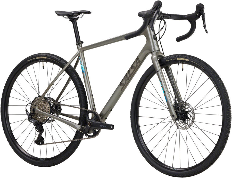 Salsa Warbird C GRX 610 1x12 Bike - 700c, Carbon, Dark Grey, 61cm
