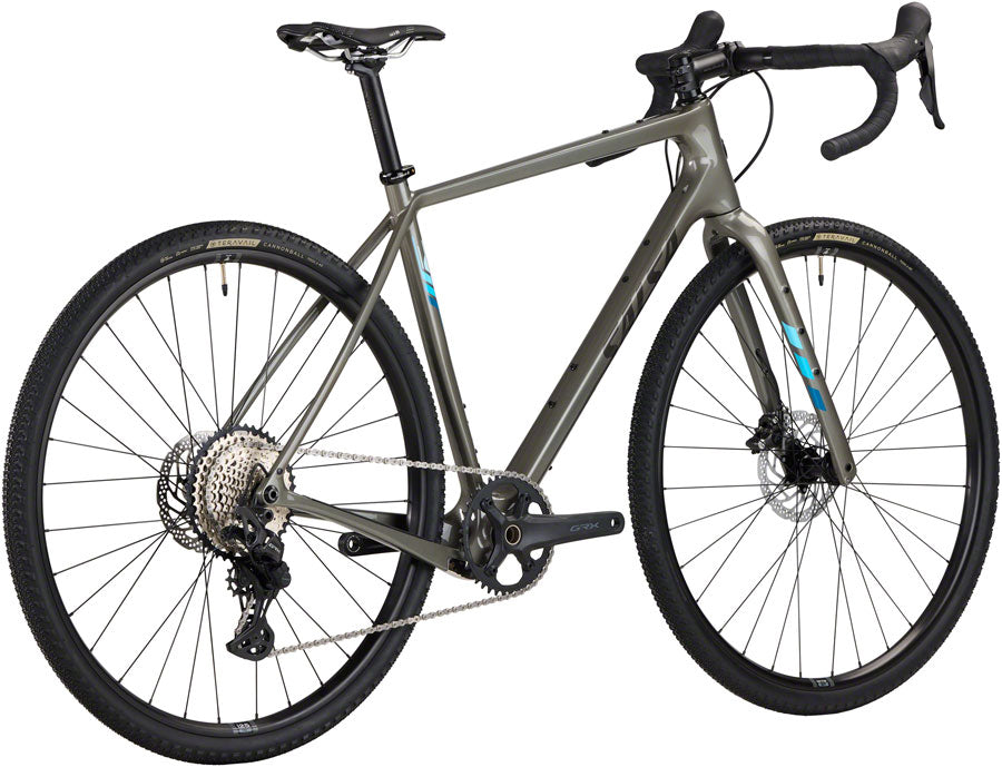 Salsa Warbird C GRX 610 1x12 Bike - 700c, Carbon, Dark Grey, 56cm - All-Road Bike - Warbird C GRX 610 1x Bike - Dark Grey