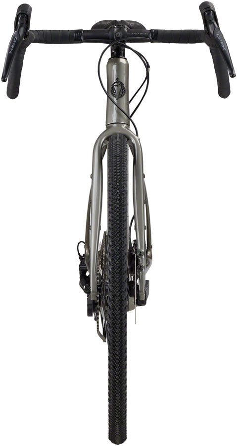 Salsa Warbird C GRX 610 1x12 Bike - 700c, Carbon, Dark Grey, 57.5cm - All-Road Bike - Warbird C GRX 610 1x Bike - Dark Grey