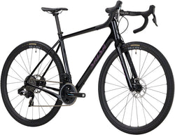 Salsa Warbird C Force AXS Wide Bike - 700c, Carbon, Gloss Black, 59cm - All-Road Bike - Warbird C Force AXS Wide Bike - Gloss Black