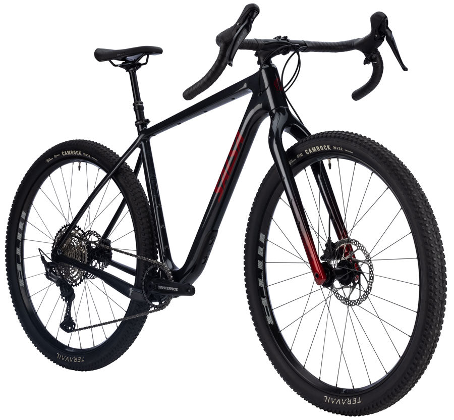 Salsa Cutthroat C GRX 610 1x12 Bike - 29", Carbon, Smoke Black, 60cm - All-Road Bike - Cutthroat C GRX 610 1x12 Bike - Smoke Black