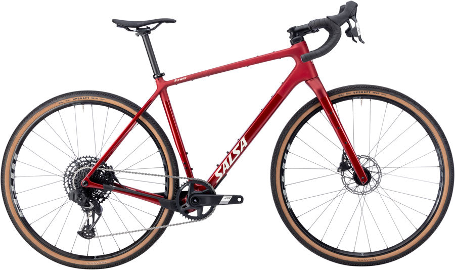 Salsa Flyway C Apex Eagle AXS 12 Bike - 700c, Carbon, Canyon Red, Medium/Large