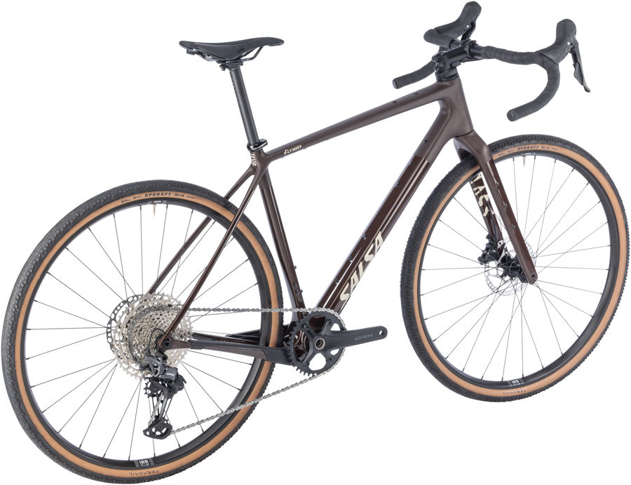 Salsa Flyway C GRX 610 12 Bike - 700c, Carbon, Dark Umber, X-Small MPN: 06-004552 UPC: 657993489765 All-Road Bike Flyway C GRX 610 12 Bike - Dark Umber