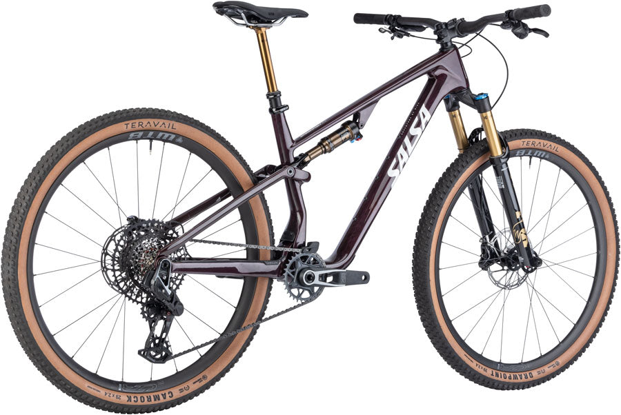 Salsa Spearfish C DLX X0 AXS Transmission Bike - 29", Carbon, Deep Orchid Carbon, Large MPN: 06-004660 UPC: 657993497890 Mountain Bike Spearfish C DLX X0 Transmission Bike - Deep Orchid Carbon