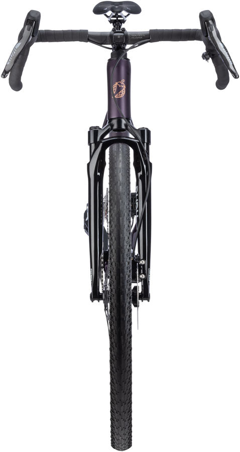 Salsa Flyway C Rival XPLR AXS 13 SUS Bike - 700c, Carbon, Blackberry, Small - All-Road Bike - Flyway C Rival XPLR AXS 13 Suspension Bike - Blackberry