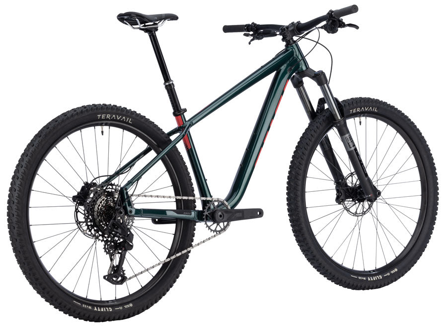Salsa Timberjack Eagle 70 Transmission Bike - 29", Aluminum, Black Spruce, X-Small MPN: 06-003442 UPC: 657993500750 Mountain Bike Timberjack Eagle 70 Transmission 29 Bike - Black Spruce