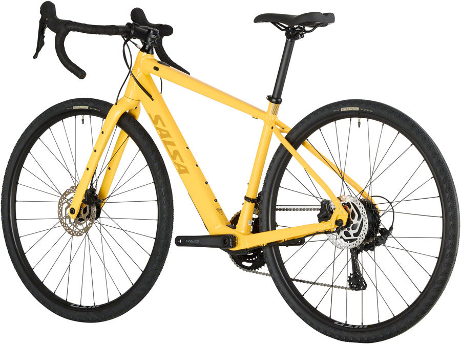 Salsa Confluence Drop Bar GRX 600 2x Ebike - 700c, Aluminum, Yellow, 57cm MPN: 06-003303 UPC: 657993357408 Ebike Confluence GRX 600 Drop Bar Ebike - Yellow