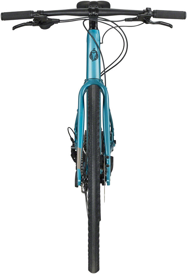 flat bar carbon gravel bike Salsa Confluence Flat Bar Cues 11 Ebike - 700c, Aluminum, Dark Cyan,