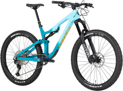 Salsa Rustler Carbon SLX Bike - 27.5", Carbon, Teal Fade, X-Large - Mountain Bike - Rustler C SLX Bike - Teal Fade