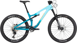 Salsa Rustler Carbon SLX Bike - 27.5", Carbon, Teal Fade, Large MPN: 06-003126 UPC: 657993313084 Mountain Bike Rustler C SLX Bike - Teal Fade