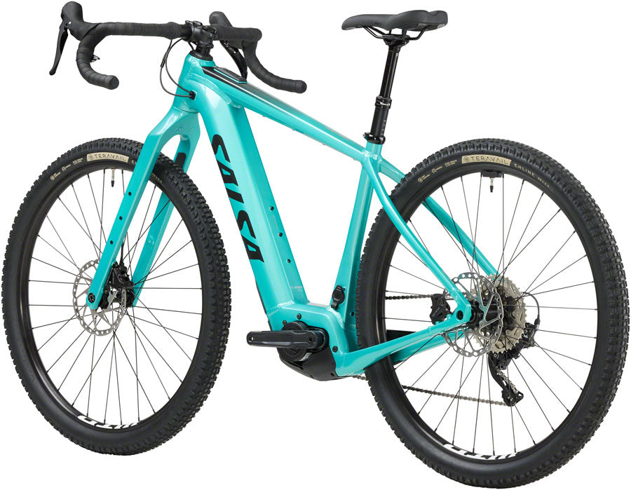Salsa Tributary GRX 600 Ebike - 29", Aluminum, Teal, Large MPN: 06-003331 UPC: 657993346891 Ebike Tributary GRX 600 Ebike - Teal