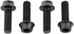 Wolf Tooth Water Bottle Cage Bolts - Set/4, Aluminum, Black MPN: 4WBBOLTBLK UPC: 812719024464 Water Bottle Cage Hardware Bottle Cage Bolts