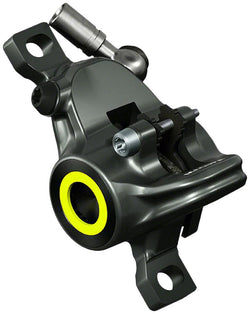 Magura MT8 SL Disc Brake Caliper - Front or Rear, Post Mount, 2-Piston, Gray/Red/Yellow MPN: 2701726 Disc Brake Calipers MT8 SL Disc Brake Caliper