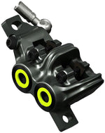 Magura MT7 Disc Brake Caliper - Front or Rear, Post Mount, 4-Piston, Gray/Yellow MPN: 2701236 Disc Brake Calipers MT7 Disc Brake Caliper