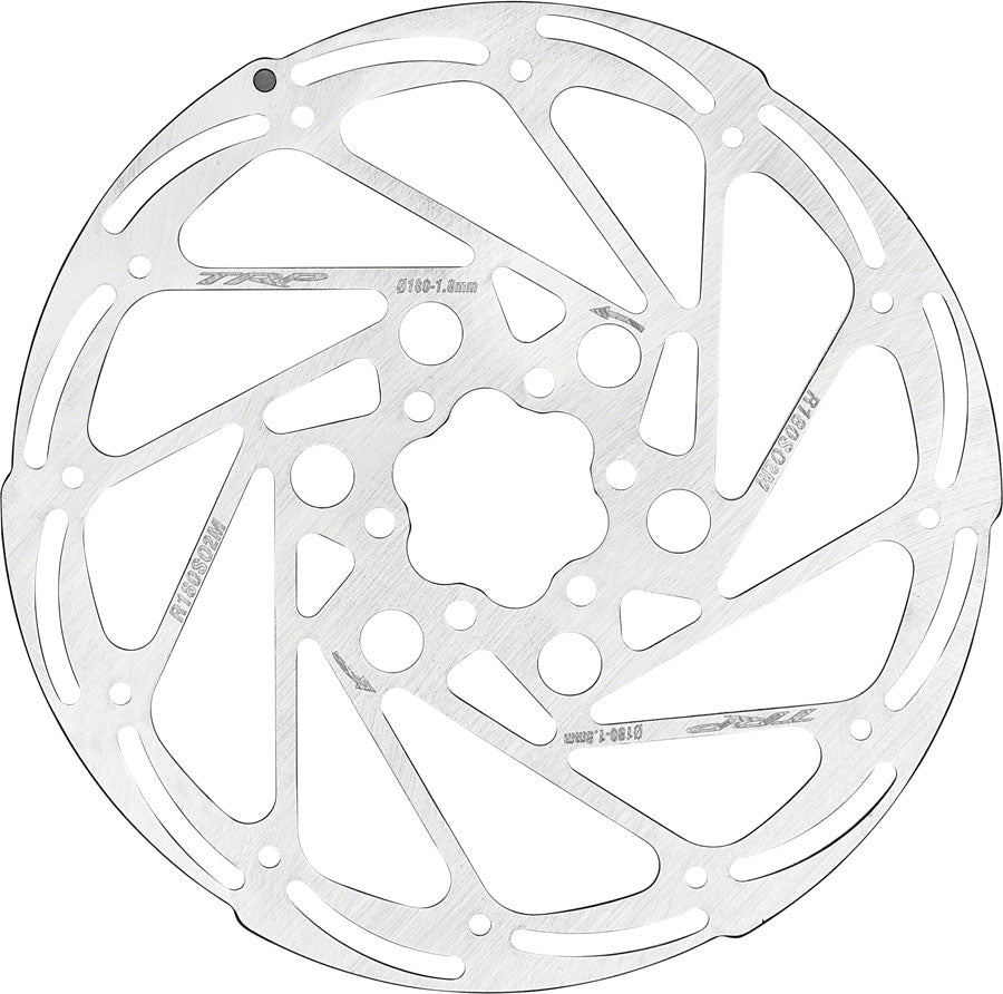 TRP R2 Disc Brake Rotor - 180mm, 6-Bolt, 1.8mm, Rust Blocker Treatment, Silver MPN: ABRT000165 Disc Rotor R2 Disc Rotor