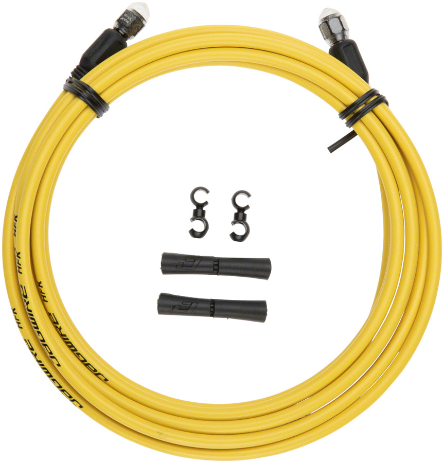 Jagwire Pro Hydraulic Disc Brake Hose Kit 3000mm, Yellow - Disc Brake Hose Kit - Pro Hydraulic Hose