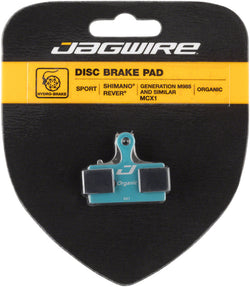 Jagwire Sport Organic Disc Brake Pads - For Shimano S700, M615, M6000, M785, M8000, M666, M675, M7000, M9000, M9020, MPN: DCA785 Disc Brake Pad Shimano Compatible Disc Brake Pads