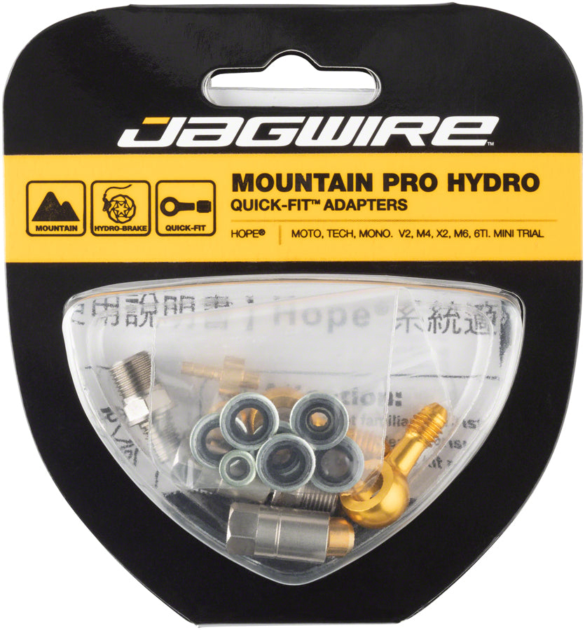 Jagwire Pro Disc Brake Hydraulic Hose Quick-Fit Adaptor for Hope