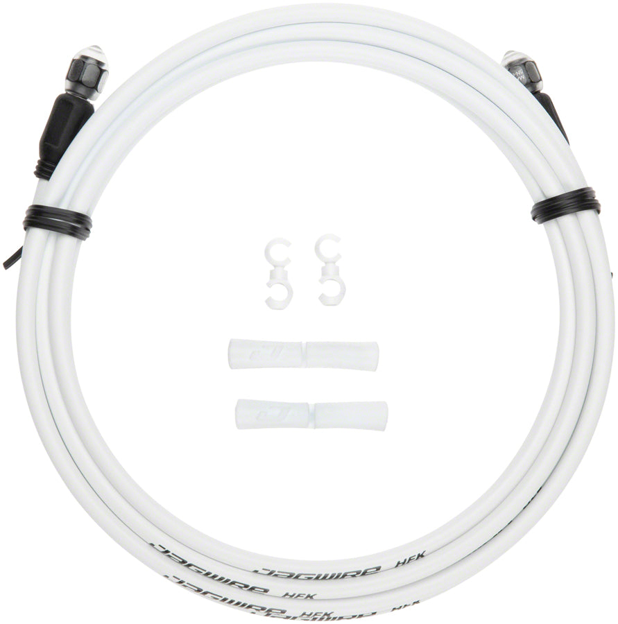 Jagwire Pro Hydraulic Disc Brake Hose Kit 3000mm, White - Disc Brake Hose Kit - Pro Hydraulic Hose