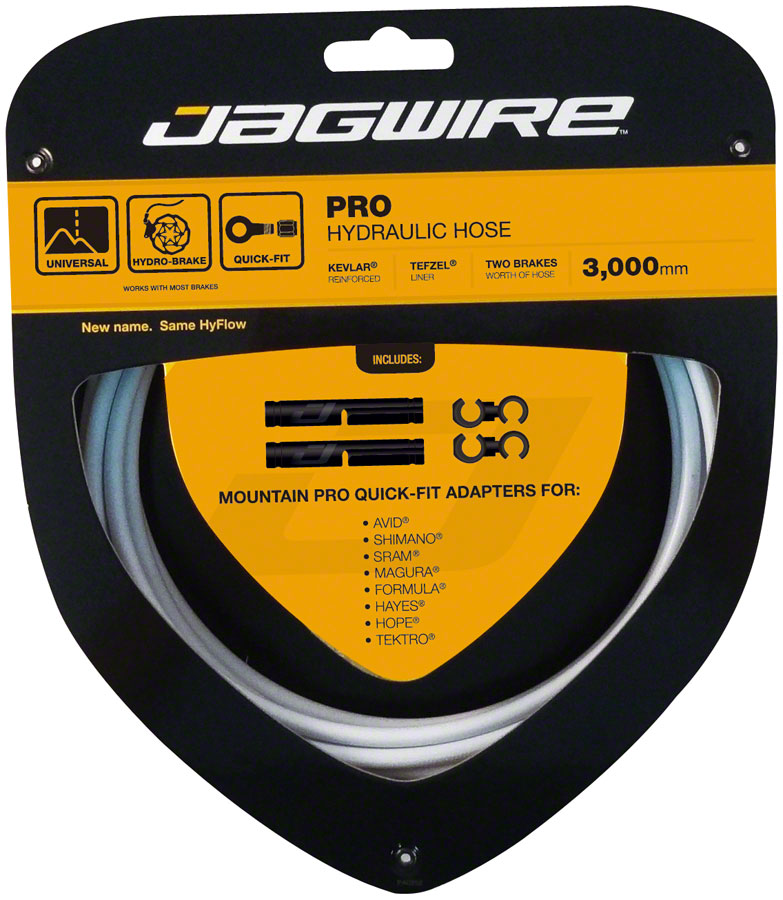 Jagwire Mountain Pro Disc Brake Hydraulic Hose 3000mm, White