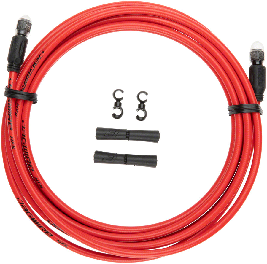 Jagwire Pro Hydraulic Disc Brake Hose Kit 3000mm, Red - Disc Brake Hose Kit - Pro Hydraulic Hose