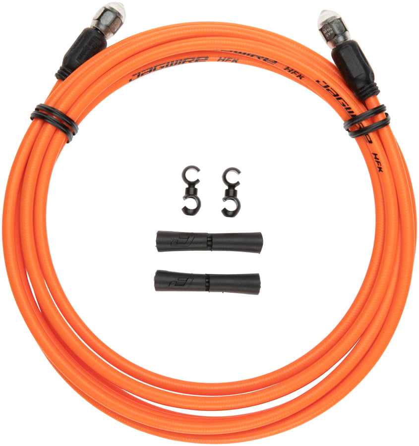 Jagwire Pro Hydraulic Disc Brake Hose Kit 3000mm, Orange - Disc Brake Hose Kit - Pro Hydraulic Hose