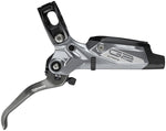 SRAM G2 Ultimate Disc Brake and Lever - Front, Hydraulic, Post Mount, Carbon Lever, Titanium Hardware, Polar Grey - Disc Brake & Lever - G2 Ultimate Disc Brake and Lever