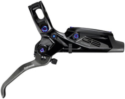 SRAM G2 Ultimate Disc Brake and Lever - Front, Post Mount, Carbon Lever, Titanium Hardware, Gloss Black with Rainbow - Disc Brake & Lever - G2 Ultimate Disc Brake